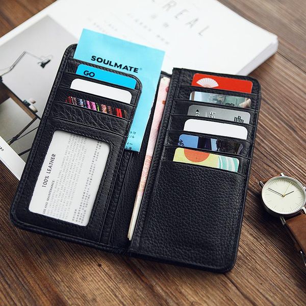 

wallets lanspace genuine leather men designer coin purses holders purse, Red;black
