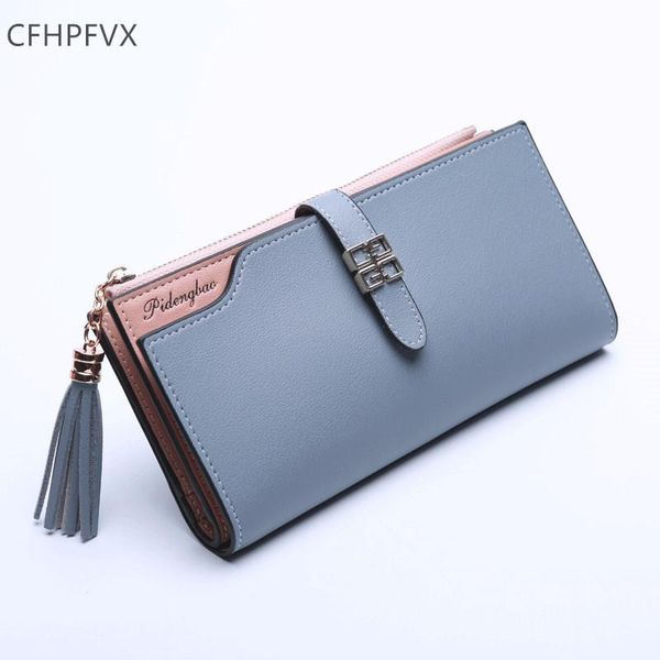 

wallets women fashion pu leather long wallet hasp phone bag money coin pocket card holder female purse e309, Red;black