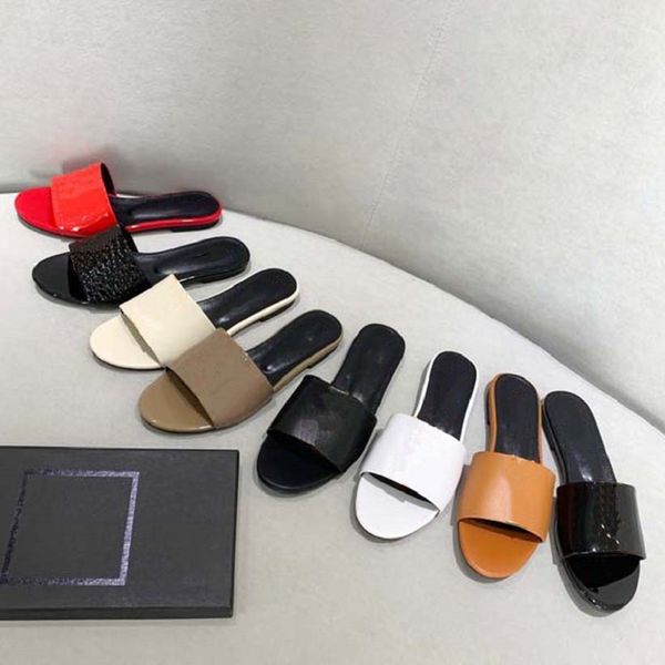 

2022 new designer women sandals classic slippers real leather slides platform flats shoes sneakers boots without box by newshoe01 0001, Black