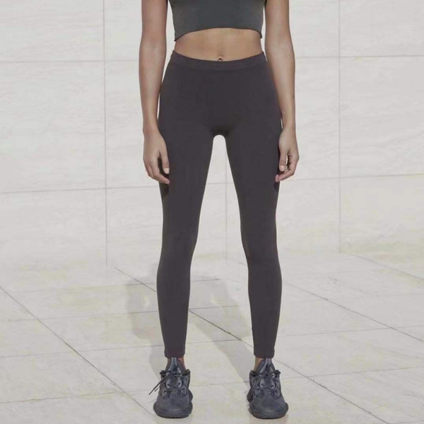 

women's leggings cotton women high waist push up casual workout vintage skinny pants clothes for, Black