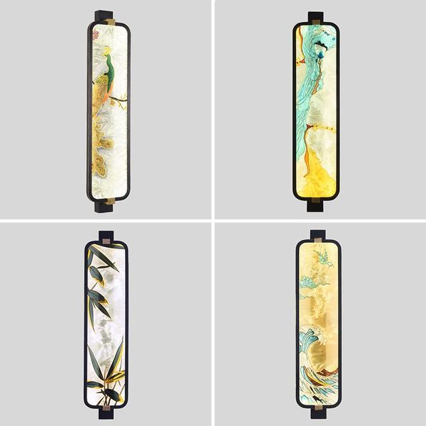

bedroom bedside glass wall lamp el lobby living room background decoration aisle stair modern minimalist led light