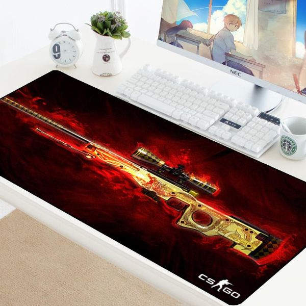 

mouse pads & wrist rests cs go custom large pad speed keyboards mat rubber gaming mousepad desk for game player deskpc computer lapc