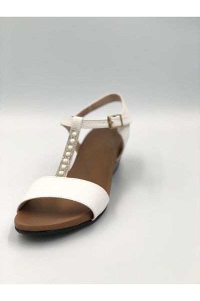 

sandals women's white wedges 660319, Black