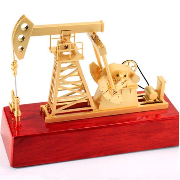 

medium oil machine metal oilfield extractor pumping unit model decoration gift baby cribs