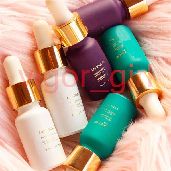 

ups ship other makeup 24k gold 30ml gold leaf essence moisturizing patch green black purple white 4colors stock