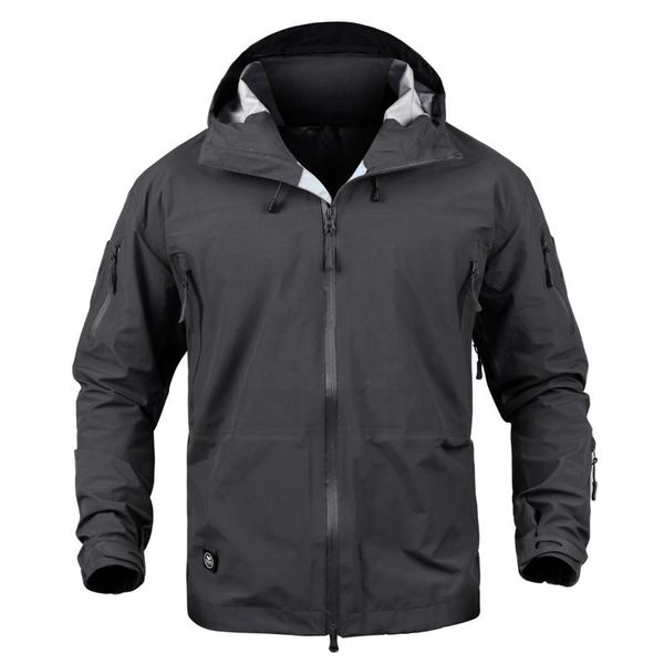 

men's jackets wind waterproof sports outdoor professional tactical hard shell jacket clothing, Black;brown