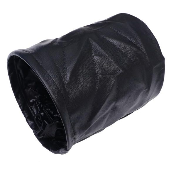 

car organizer 1pc garbage bag seat back storage eco-friendly washable waterproof trash bin debris (claret)