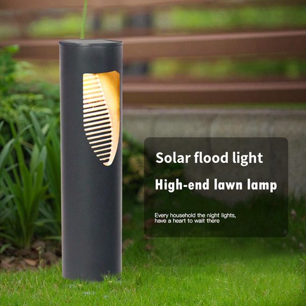 

solar lights led garden lawn lamp outdoor landscape decor simplicity bollards light waterproof yard lamps