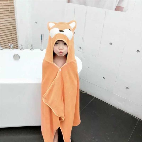 

towel wearable bath superfine fiber soft and absorbent chic cartoon home bathroom gifts kid bathrobe