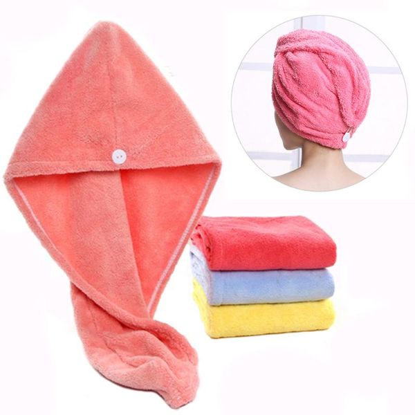 

towel microfiber hair bath terry color soft skin-friendly qui dry er water absorption no irritation