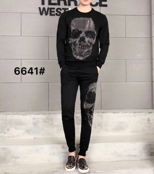 

men's tracksuits clothes 2021 men's clothing europe warm man sports clothes suit 2 parts, Gray