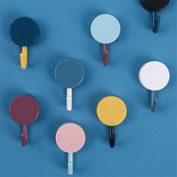 

10pcs/set adhesive hooks minimalist nordic wall kids room decorations ornaments baby clothing hanger coat rack home decor & rails