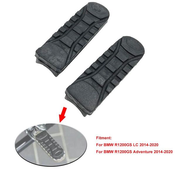 

pedals for r1200gs lc r 1200 gs adventure gsa 2014-2021 motorcycle passenger front footrest foot peg pegs rubber cover