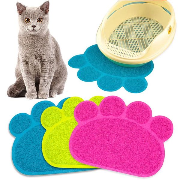 

cat beds & furniture print dog litter mat folding waterproof puppy kitty dish feeding bowl placemat tray tidy easy cleaning sleeping pad
