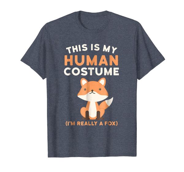 

This is my Human Costume I'm Really a Fox Shirt Cute Fox Tee, Mainly pictures