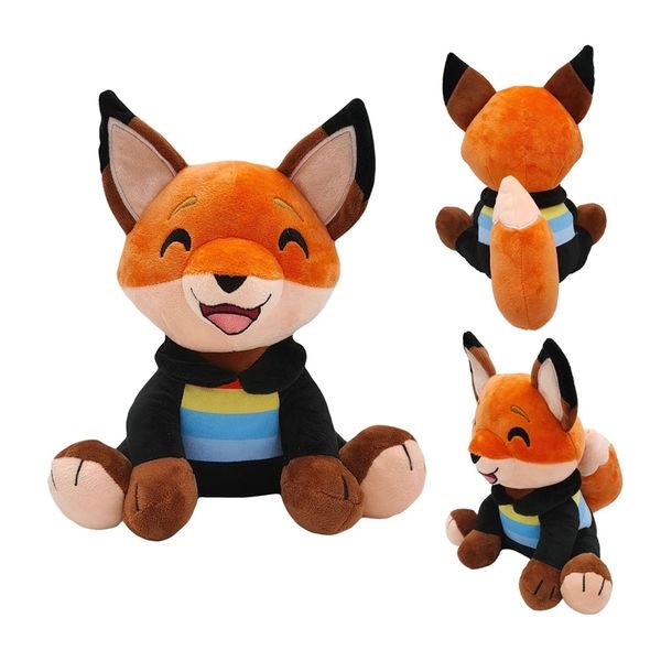 

the new fund plus plush toy doll can make rainbow fox laugh