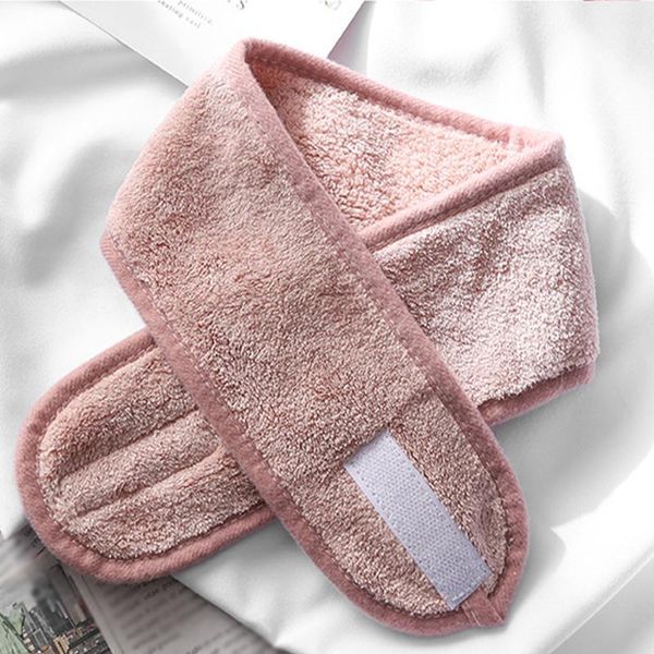 

shower caps 1pc women adjustable hairband makeup toweling hair wrap head band stretch salon spa facial headband accessories cap