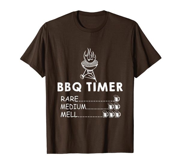 

BBQ Timer Tees Gift For Camping Beer Lovers T-Shirt, Mainly pictures