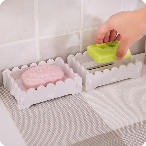 

soap dishes multifunction wooden box holder dish case drain tray makeup organizer bathroom accessories