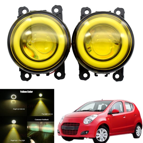 

for suzuki alto v gf hatchback car front fog light lampshade + lamp drl 12v 2009 2010 2011 2012 2013 2014 2015