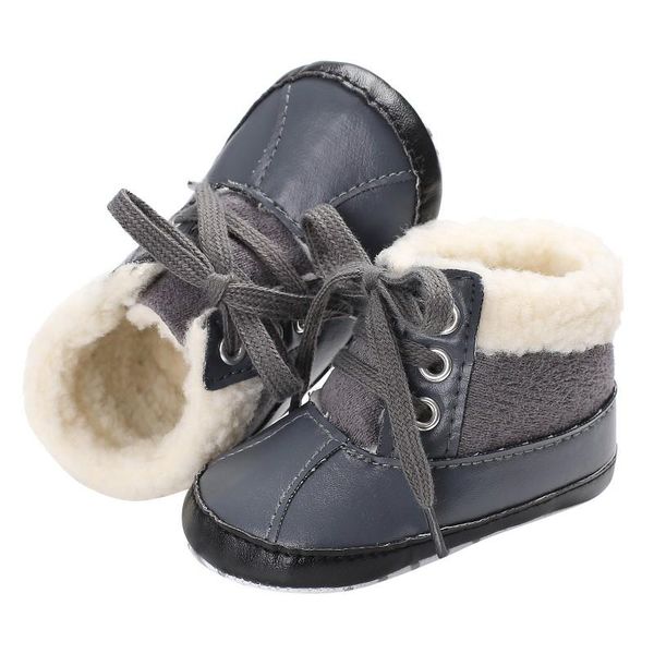 

first walkers warm winter baby boys snow boots infant shoes antiskid girls fur