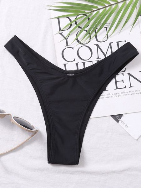 

high cut bikini panty o9xp#, White;black
