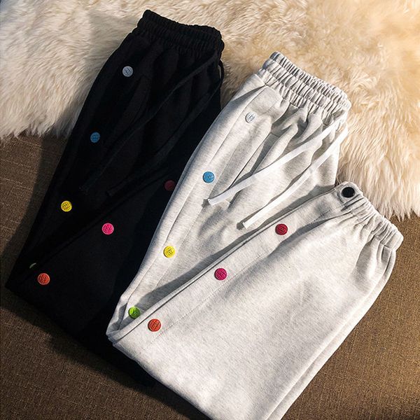 

women's pants & capris japanese button-down , summer breeches, casual, hip hop, dance, streetwear, workout, gothic, fall aypy, Black;white
