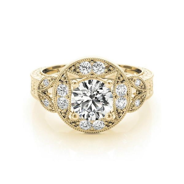 

cluster rings 14k yellow gold round for women 1 ct cut moissanite diamond engagement, Golden;silver