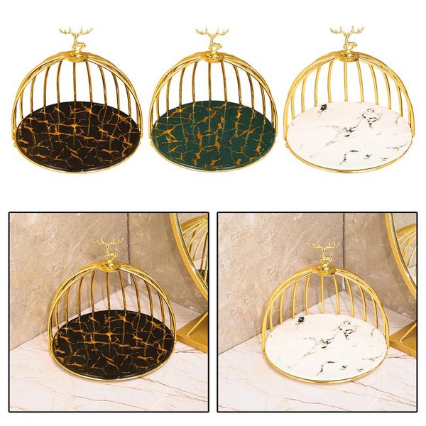 

hooks & rails nordic bird cage deskperfume display organizer holder countermakeup stand for vanity top