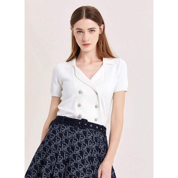 

sweater 2021 mesh stitching knit see-through lantern sleeves five-point sleeve shirt stand-up collar tie asmy, White;black
