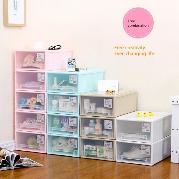 

storage boxes & bins cabinet, plastic box, transparent wardrobe clothes sorting box