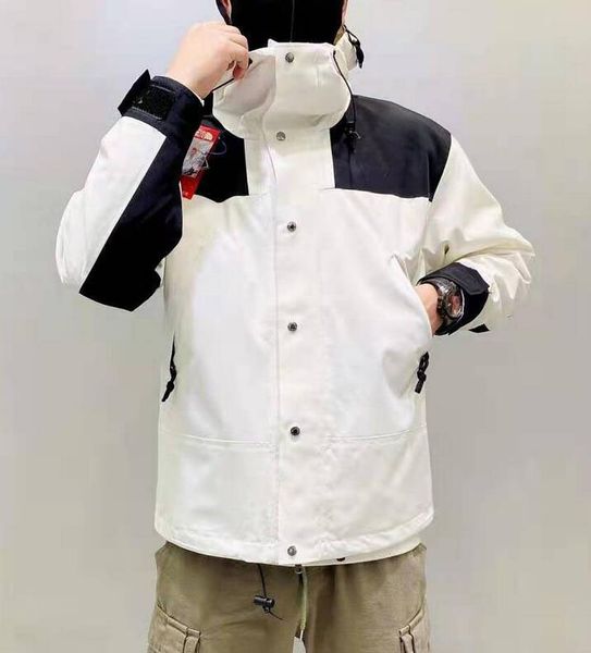 

2021ss men's windbreaker outdoor sports jacket embroidery logo designer brand windbreaker windproof mountaineering sportswear, Black;brown