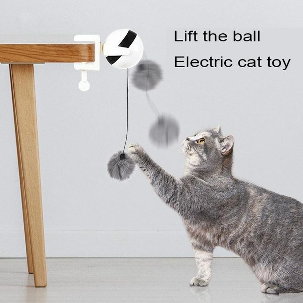 

cat toys it pet electric goods for cats automatic lifting ball interactive educational products accessories