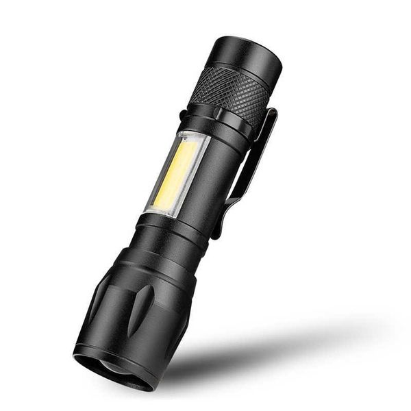 

super bright waterproof handheld flashlights torch pocket work light family outdoor travel #3j12 torches