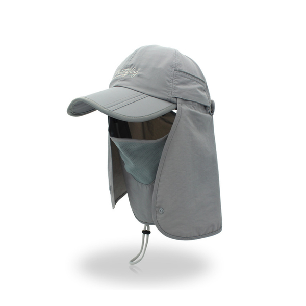 

wide brim hats 2021 sun hat for man sunhat summer outdoor quick-drying sunscreen fisherman fishing breathable female face mask, Blue;gray