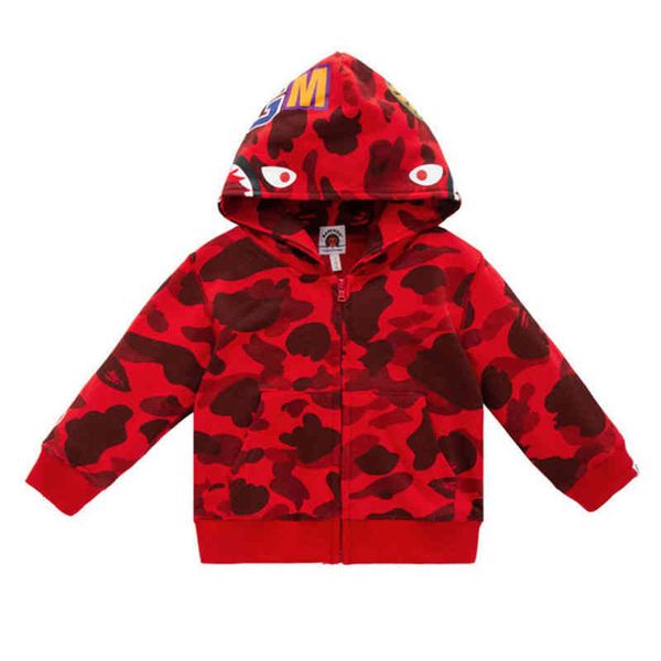 

men's hoodies & sweatshirts hoodiebape wgm shark kids 3d digital print casual hoodie 9ths, Black