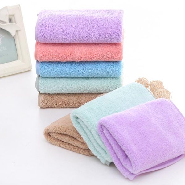

towels & robes baby towel muslin cotton face wash handkerchief wipe cloth saliva breastfeeding fashion solid color cover
