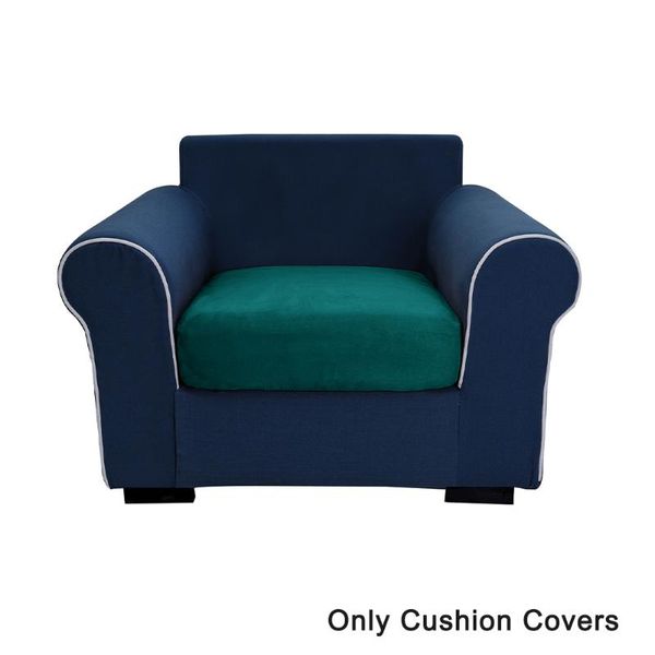 

cushion/decorative pillow 2pcs soft home decor living room for sofa furniture protector non slip cushion cover chair slipcover solid high el