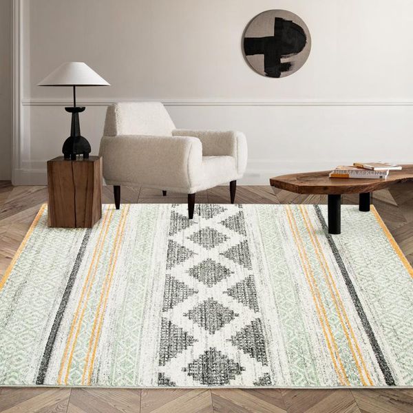 

carpets nordic carpet modern living room decor retro morocco rug bedroom study cloak home thick anti-skid floor mat
