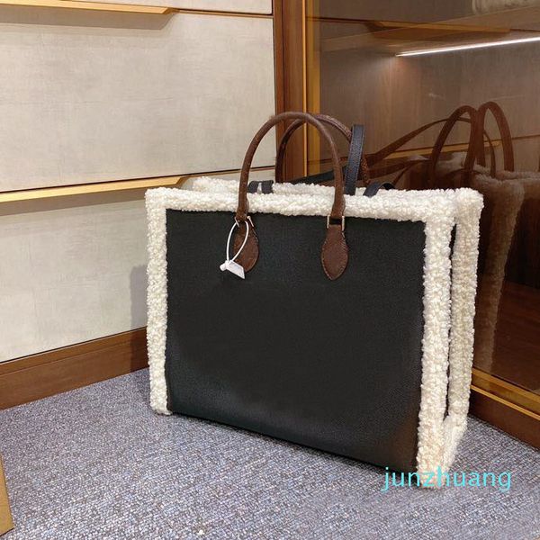 

designer- ladies shopping bag classic handbag fashion handbags shoulder bags retro totes wallet letter leather artwork