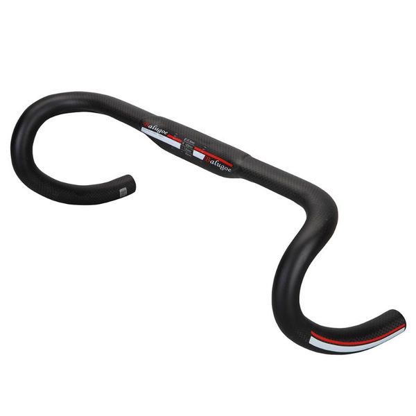 

bike handlebars &components balugoe full carbon road handlebar bicycle bent drop bars 31.8*400/420/440mm matte black handle bar cycling part