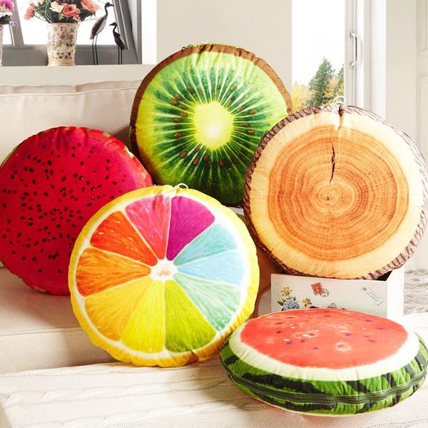 

cushion/decorative pillow creative fruit quilt dual purpose plush lunch break cushion can be customized logo one hair