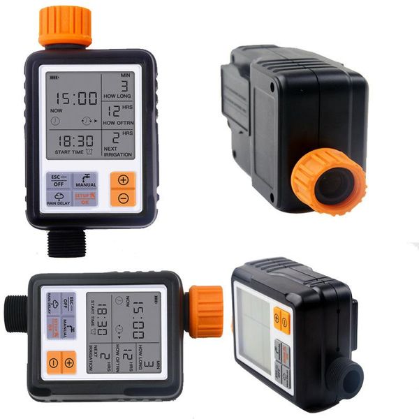

watering timer garden irrigation controller programmable automatic electronic lcd screen system equipments
