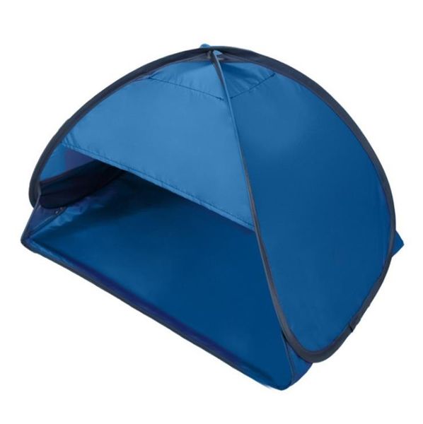 Taglia L 80 * 50 * 55 cm Tenda da campeggio all'aperto per spiaggia Tenda da sole Protezione UV portatile Pop-up Cabana Shelter Infant Sand