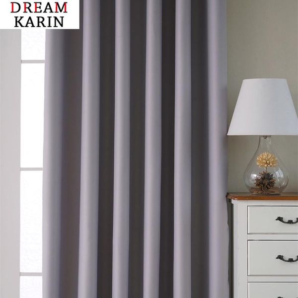 

curtain & drapes blackout curtains for living room bedroom kitchen window solid colorthermal insulated