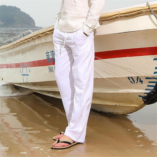 

men's pants mens japanese fashion casual straight solid color long trousers pantalones de hombre men clothing, Black
