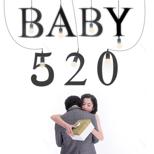 

pendant lamps letter art deco iluminador creative number home decoration suspension luminaire design propose commemoration christmas led lam