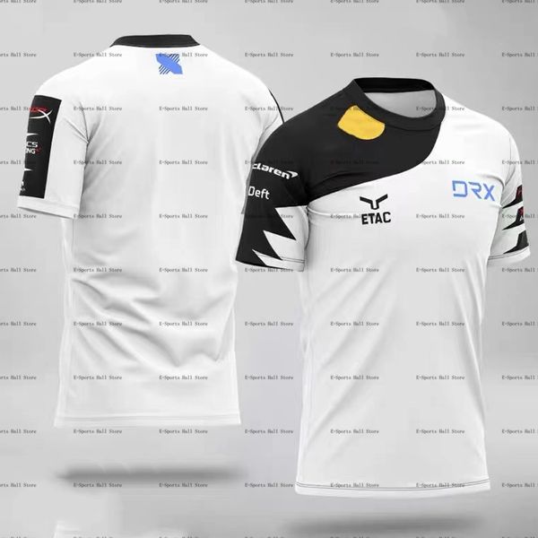 Summer DRX equipe uniforme e-sports competição jogador jersey t-shirt coruja de mangas curtas