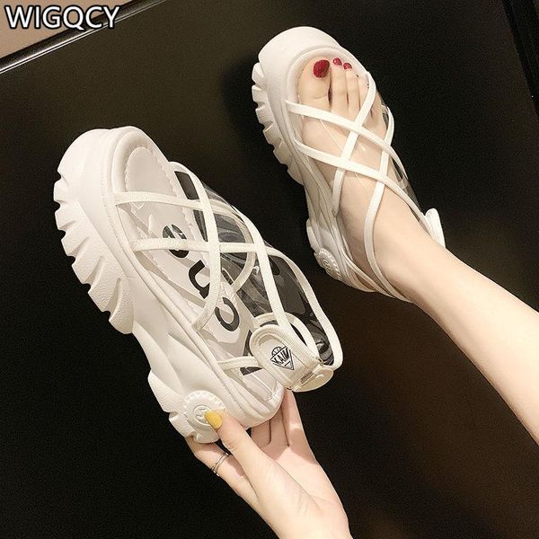 

dress shoes summer roman women sandals fashion vacation beach thick bottom open toe comfortable casual, Black