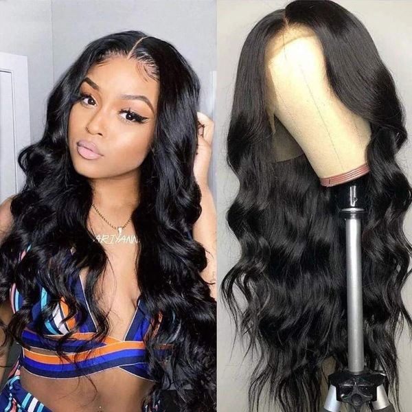 

lace wigs marchquen 150% 13x1 4x1 t part wig human hair march queen brazilian non-remy body wave for black women, Black;brown